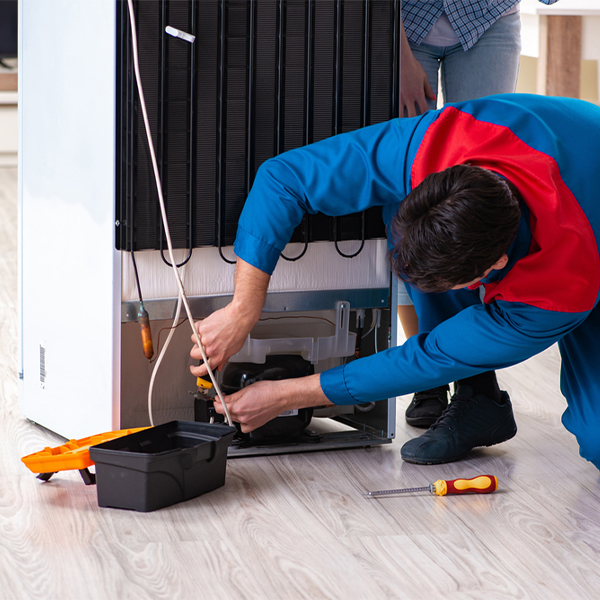 how long does it usually take to repair a refrigerator in Grandview